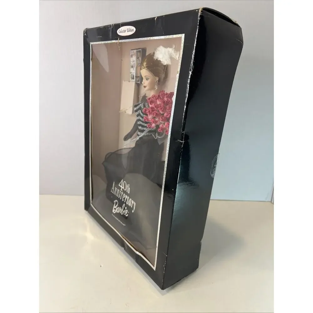 Barbie 1999 40th Anniversary Collector Edition w Black Dress Mattel # 21364 Rare